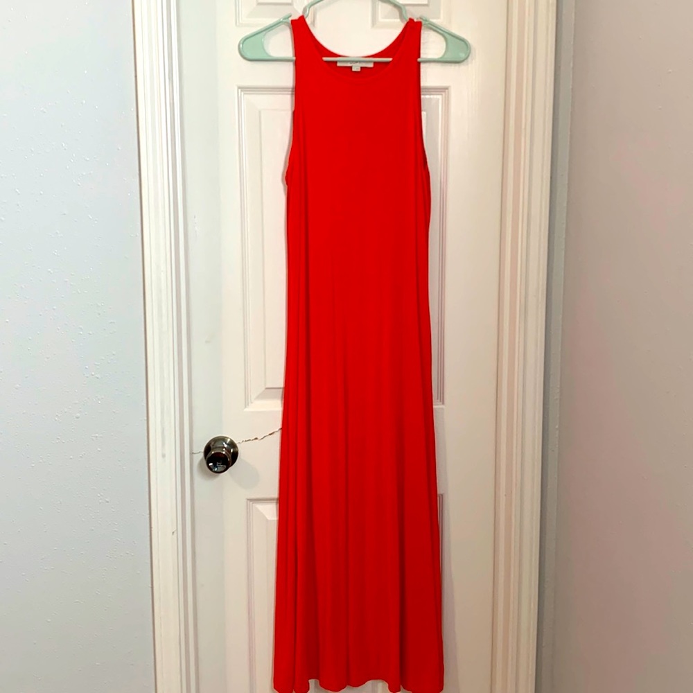 LOFT maxi tank dress
